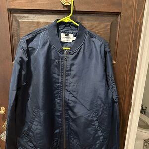Topman Navy Bomber Jacket